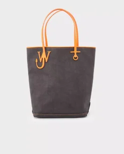 Szara torba z logo Tall Anchore tote