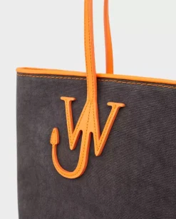 Szara torba z logo Tall Anchore tote