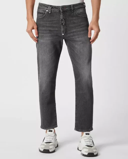 Szare jeansy Detroit Fit