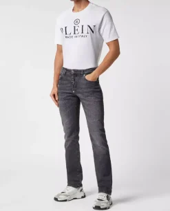 Szare jeansy Straight Supreme Comfort Fit