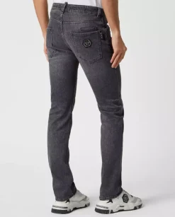 Szare jeansy Straight Supreme Comfort Fit