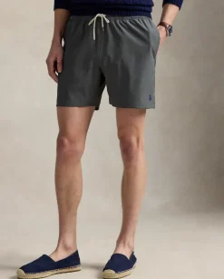 Szare spodenki kąpielowe Stretch Classic Fit