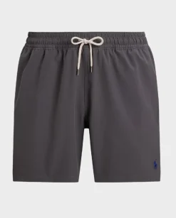 Szare spodenki kąpielowe Stretch Classic Fit
