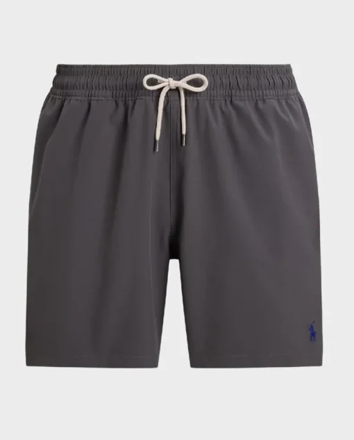 Szare spodenki kąpielowe Stretch Classic Fit