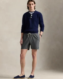 Szare spodenki kąpielowe Stretch Classic Fit