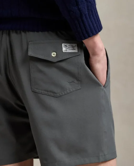 Szare spodenki kąpielowe Stretch Classic Fit