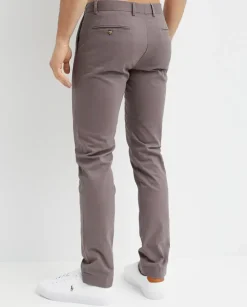 Szare spodnie chino Slim Fit