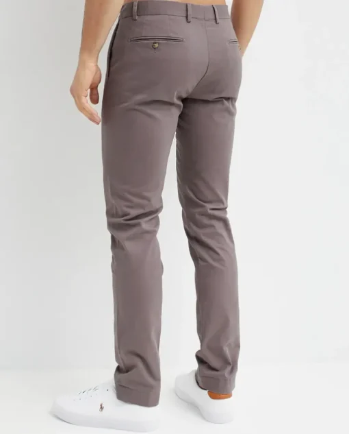 Szare spodnie chino Slim Fit