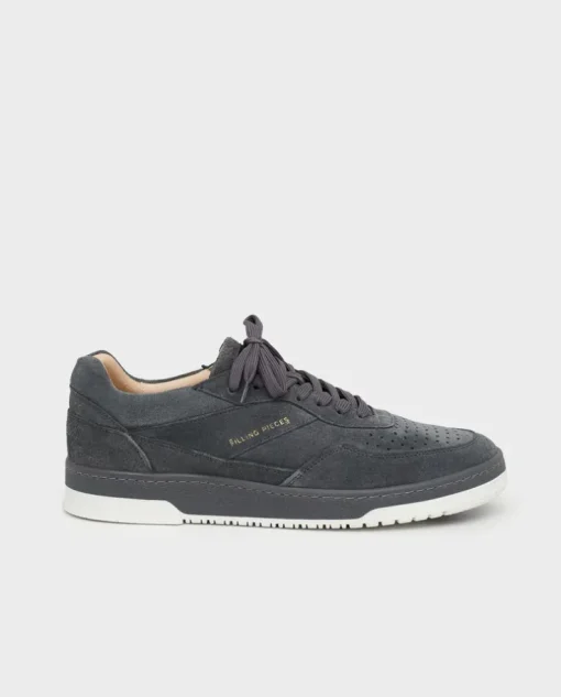 Szare zamszowe sneakersy Ace