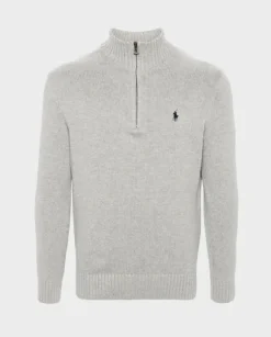 Szary sweter Regular Fit