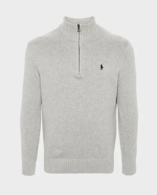 Szary sweter Regular Fit