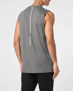 Szary tank top