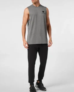Szary tank top
