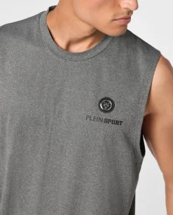 Szary tank top