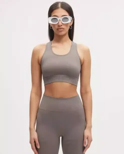 Szary top seamless