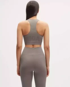 Szary top seamless