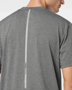 Szary t-shirt z logo