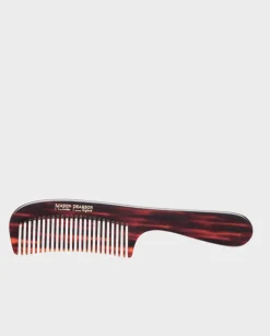 Szylkretowy grzebień z rączką Detangling