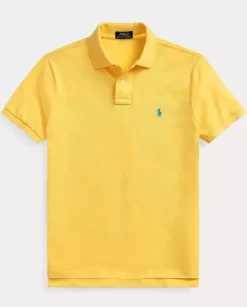 Żółta koszulka Custom Slim Fit