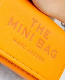 Żółta torebka the Leather Mini Bag