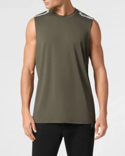 Tank top w kolorze khaki