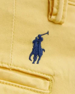 Żółte spodnie chino Slim Fit