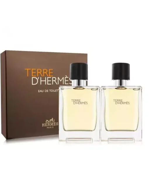 Terre D'Hermes zestaw woda toaletowa spray 50ml + woda toaletowa spray 50ml
