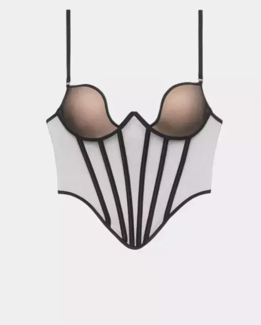 Tiulowy gorset Hailey