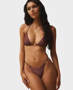 Top od bikini Mare Marron