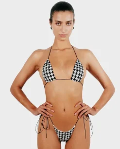 Top od bikini w pepitkę Catch Me Petra