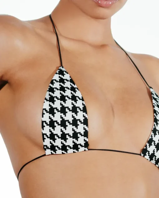 Top od bikini w pepitkę Catch Me Petra