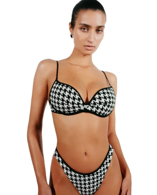 Top od bikini w pepitkę Venice Petra