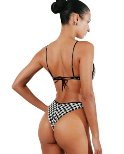 Top od bikini w pepitkę Venice Petra