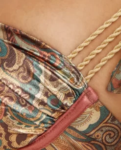 Top od bikini z kokardami Kullu