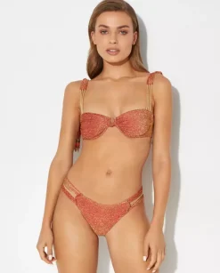 Top od bikini z koralikami