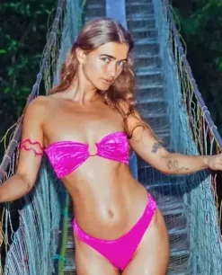 Top z weluru Rosa