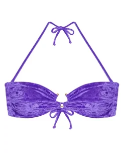 Top z weluru Violetto