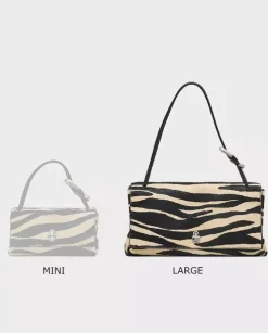 Torebka Dual Bag Large we wzór zebry