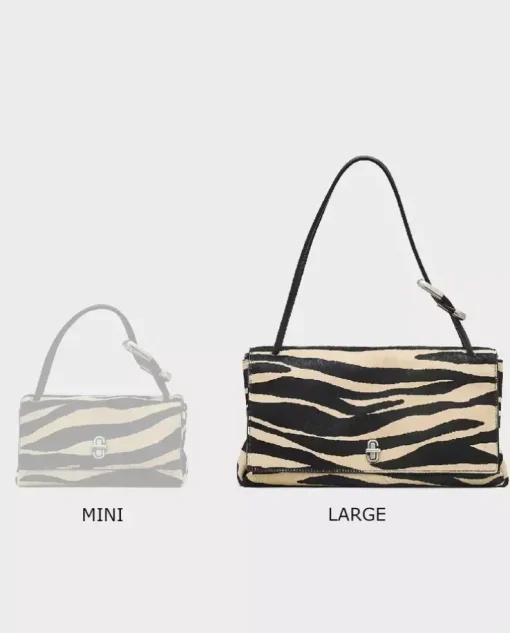 Torebka Dual Bag Large we wzór zebry