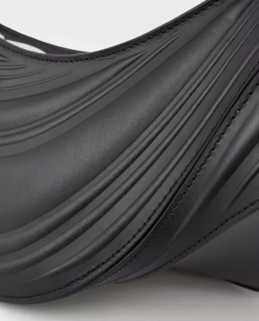 Torebka Mini Spiral Embossed Leather Pouch