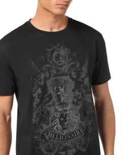 T-shirt z okrągłym dekoltem i nadrukiem