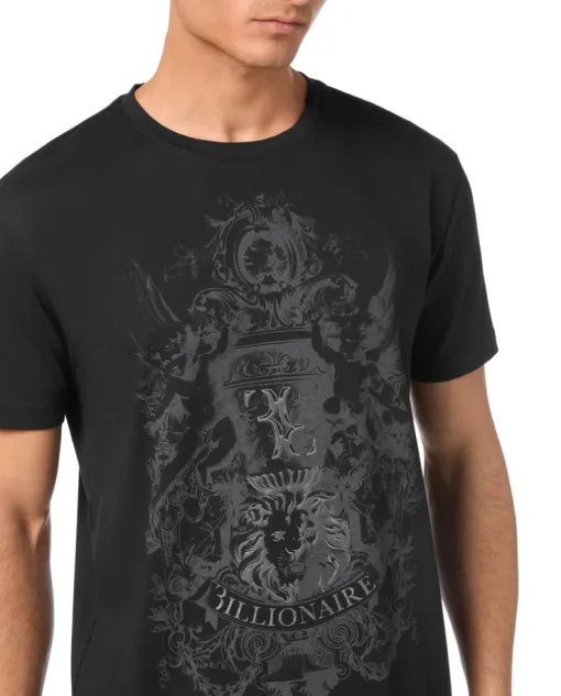 T-shirt z okrągłym dekoltem i nadrukiem