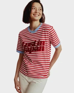 T-shirt Lost in Japan Striped