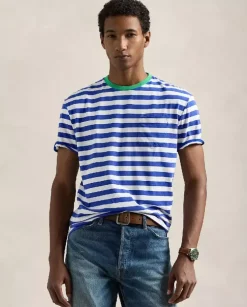 T-shirt w paski Classic Fit