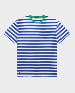 T-shirt w paski Classic Fit