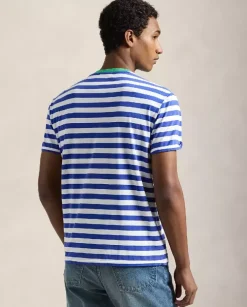 T-shirt w paski Classic Fit