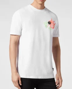 T-shirt z aplikacją