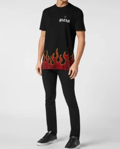 T-shirt z aplikacją
