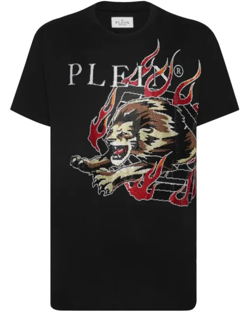 T-shirt z aplikacją