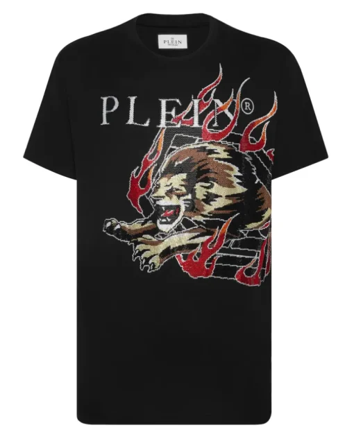 T-shirt z aplikacją